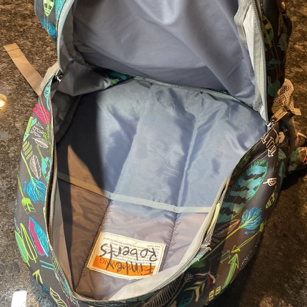 LL Bean School Camping Backpack 4 Compartment